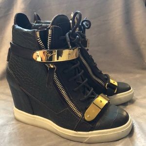 Giuseppe Zanotti Wedge Sneakers